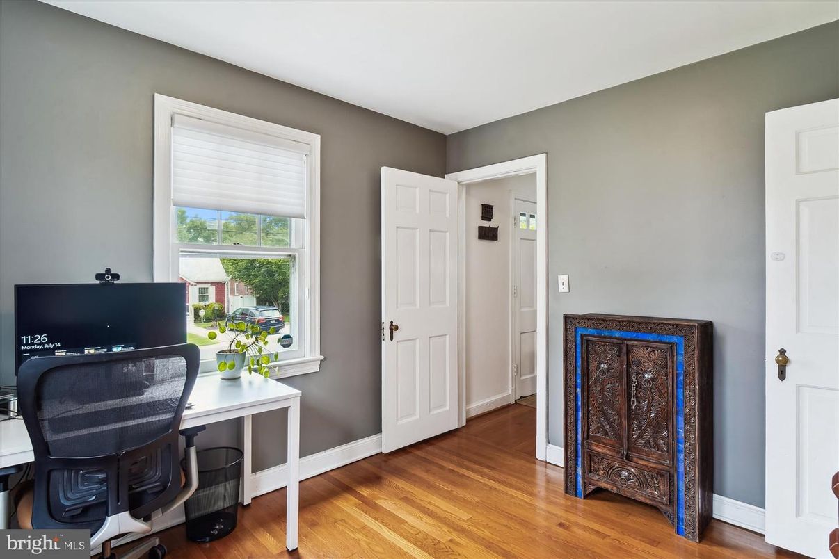 Home Office, Interior, Wood Texture Flooring