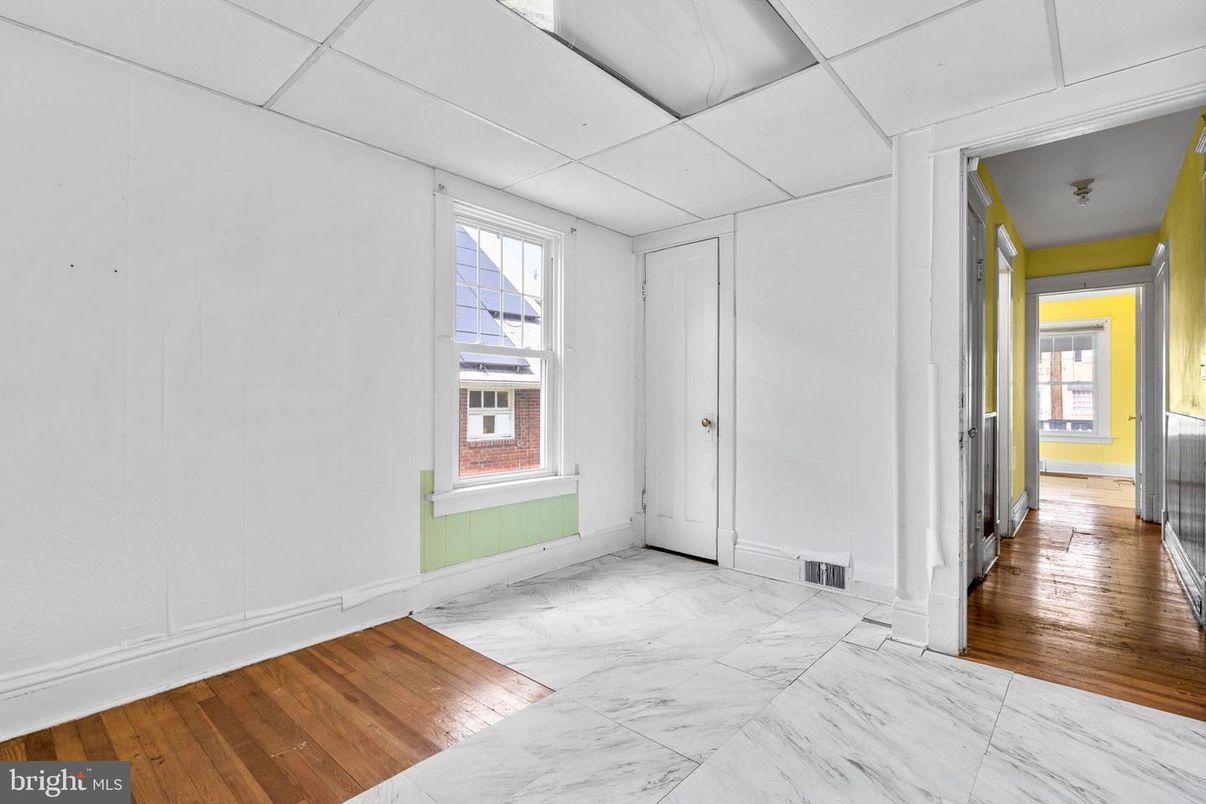 Empty room, Interior, Marble, Wood Texture Flooring