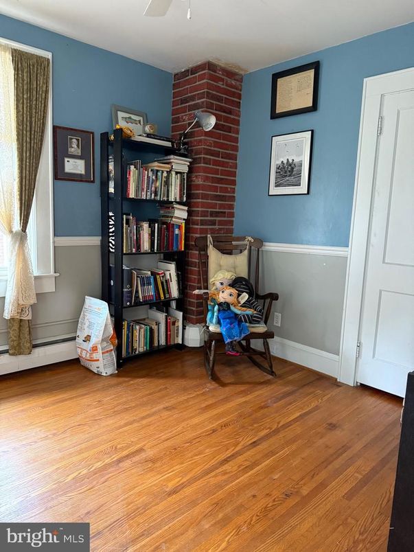 Interior, Stone Walls, Wood Texture Flooring