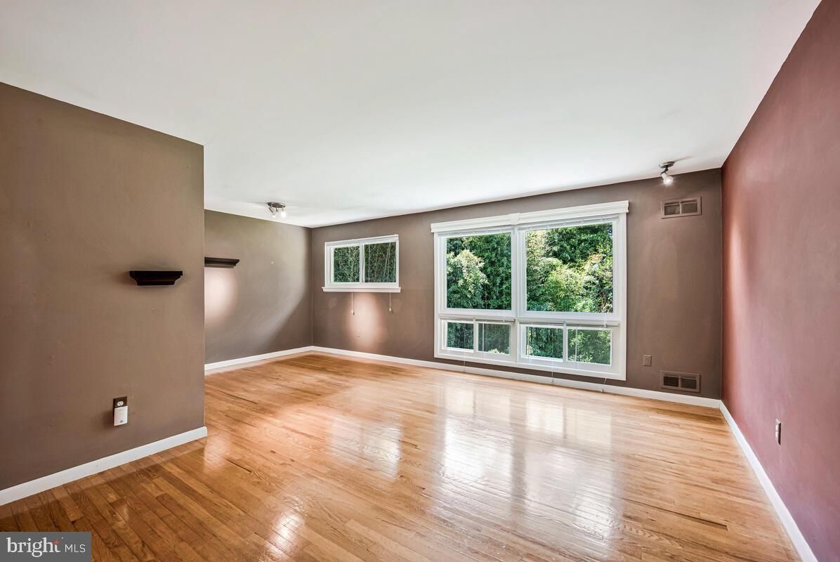 Empty room, Interior, Wood Texture Flooring