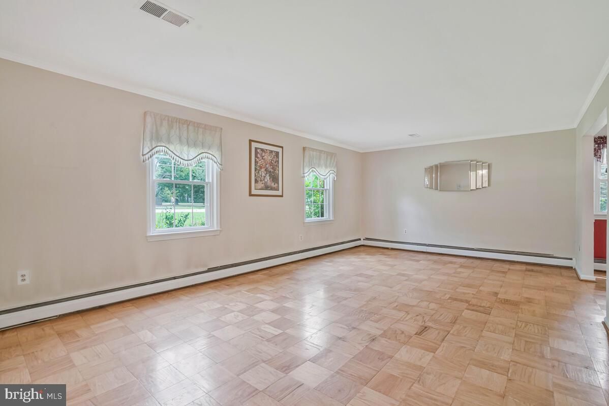 Empty room, Interior, Wood Texture Flooring