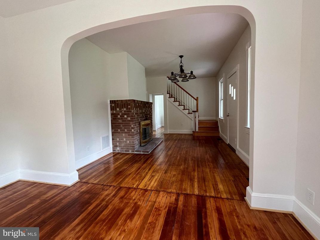Fireplace, Interior, Wood Texture Flooring