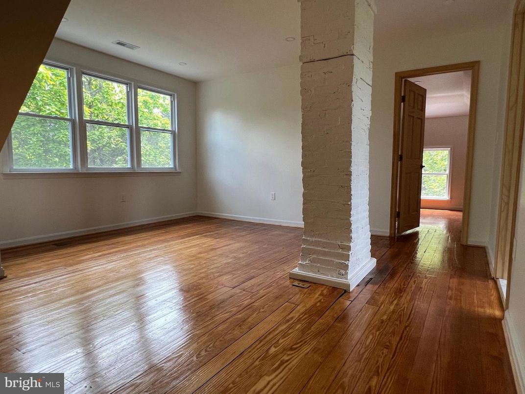 Empty room, Interior, Wood Texture Flooring