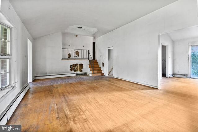 Empty room, Interior, Wood Texture Flooring