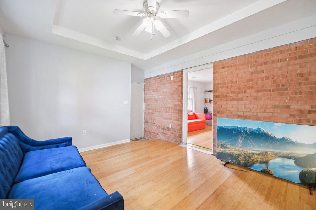 Interior, Stone Walls, Wood Texture Flooring