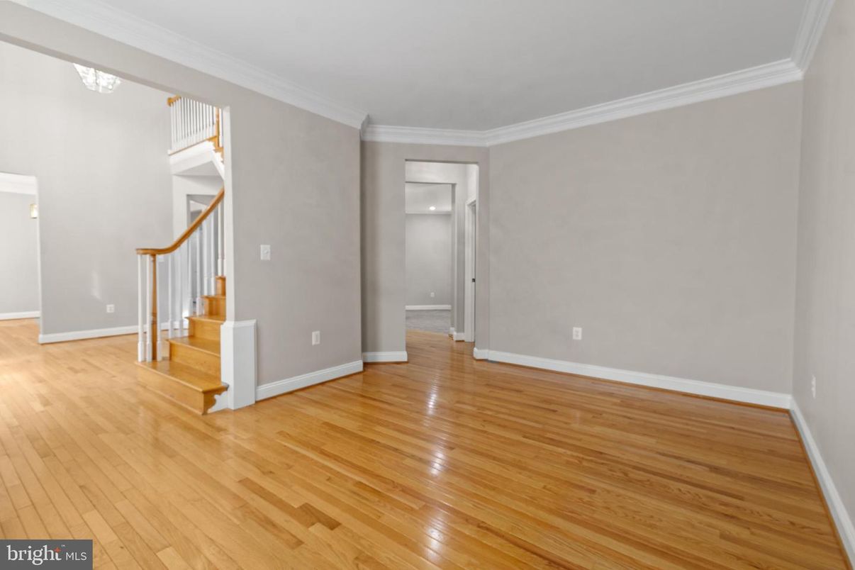 Empty room, Interior, Wood Texture Flooring
