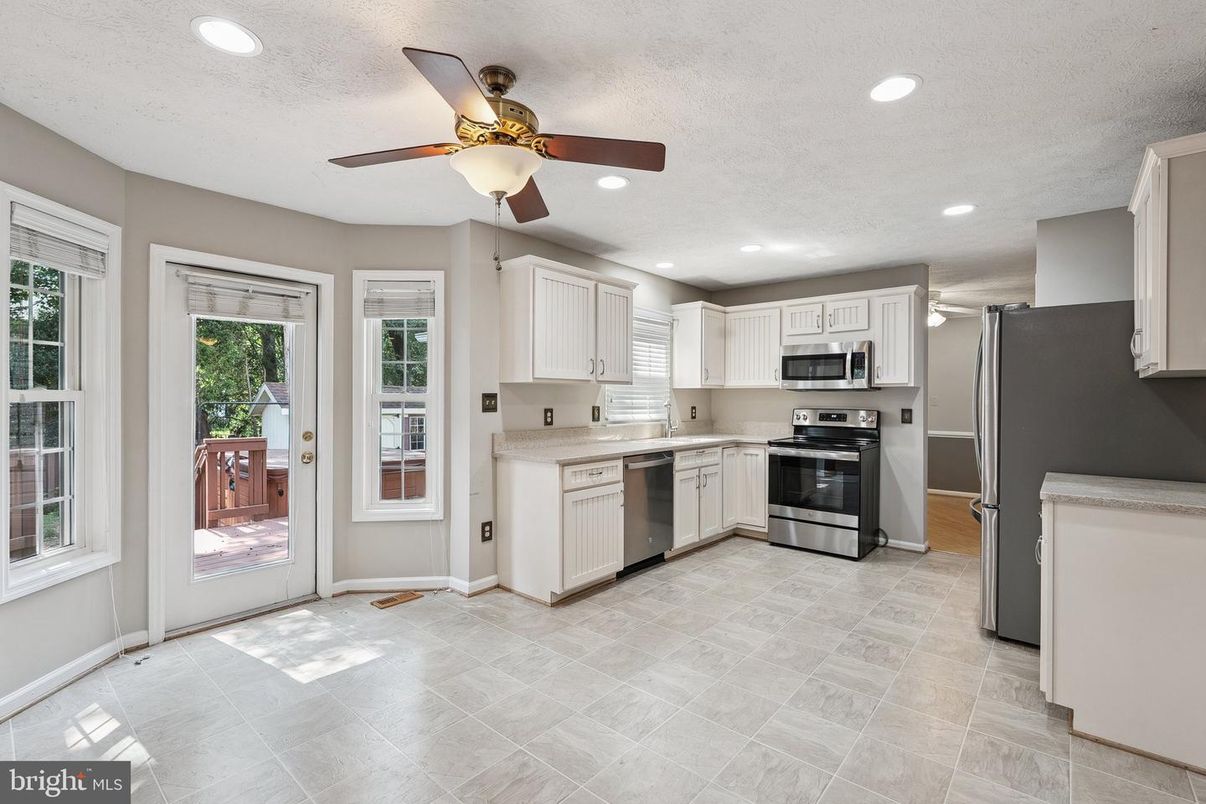 Interior, Kitchen, Recessed Lighting, Stainless Steel Appliances