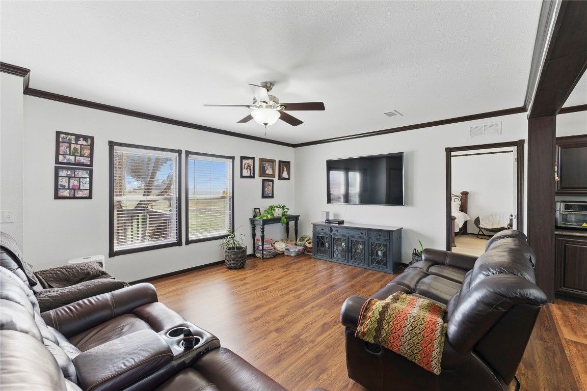 Home Theatre Room, Interior, Living room, Wood Texture Flooring