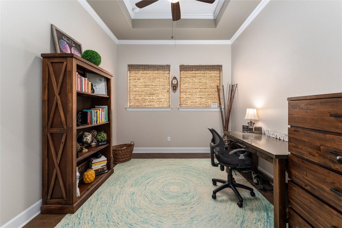 Home Office, Interior, Wood Texture Flooring