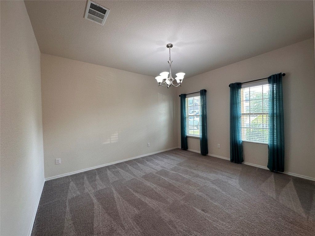 Chandelier, Empty room, Interior