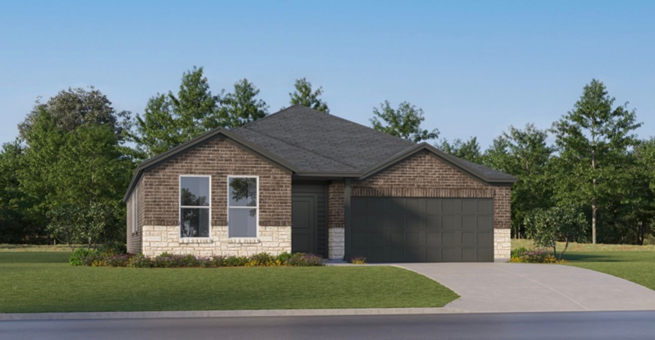 Attached, Exterior, Facade, Brick Facade, Brick Traditional