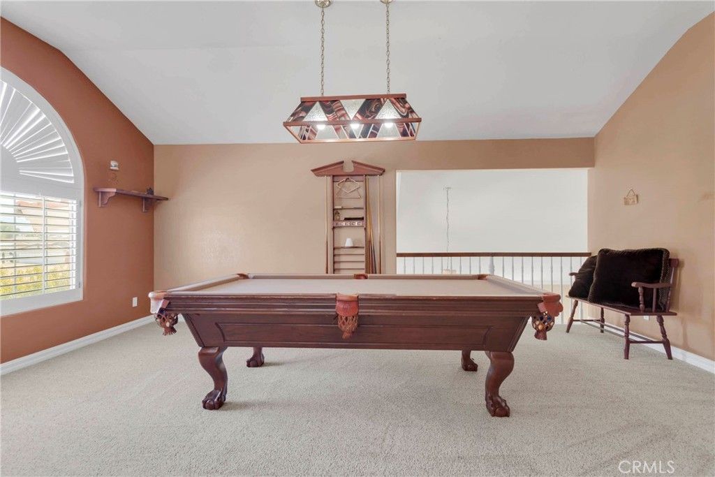 Billiard Table, Game Room, Interior, Pendant Lights