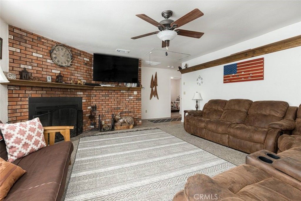 Fireplace, Interior, Living room, Stone Walls