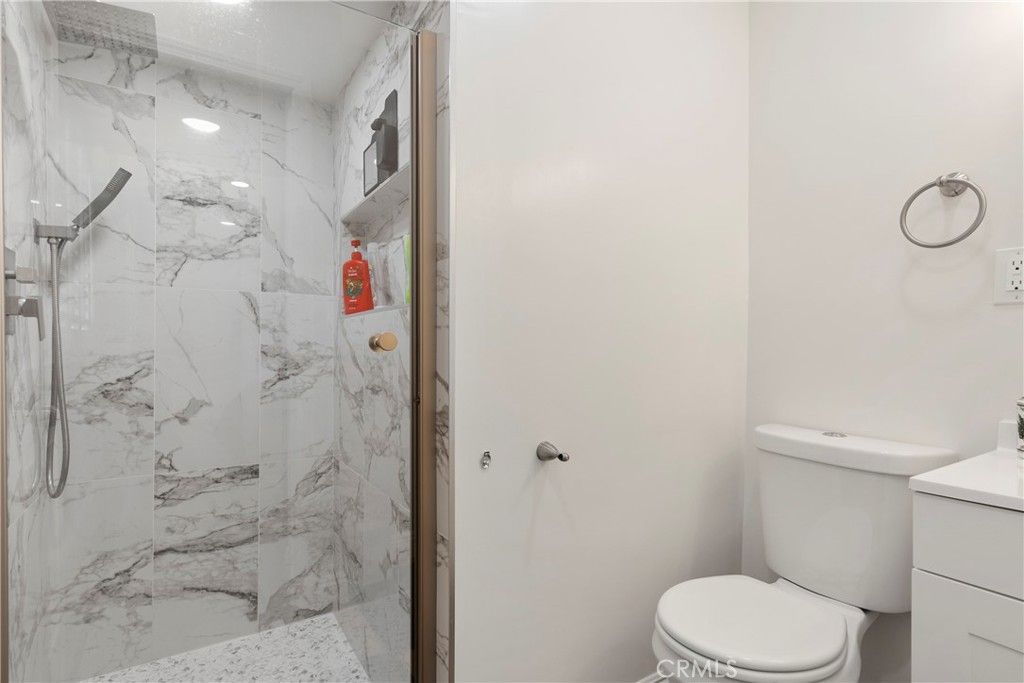 Bathroom, Glass Shower, Interior, Marble Walls