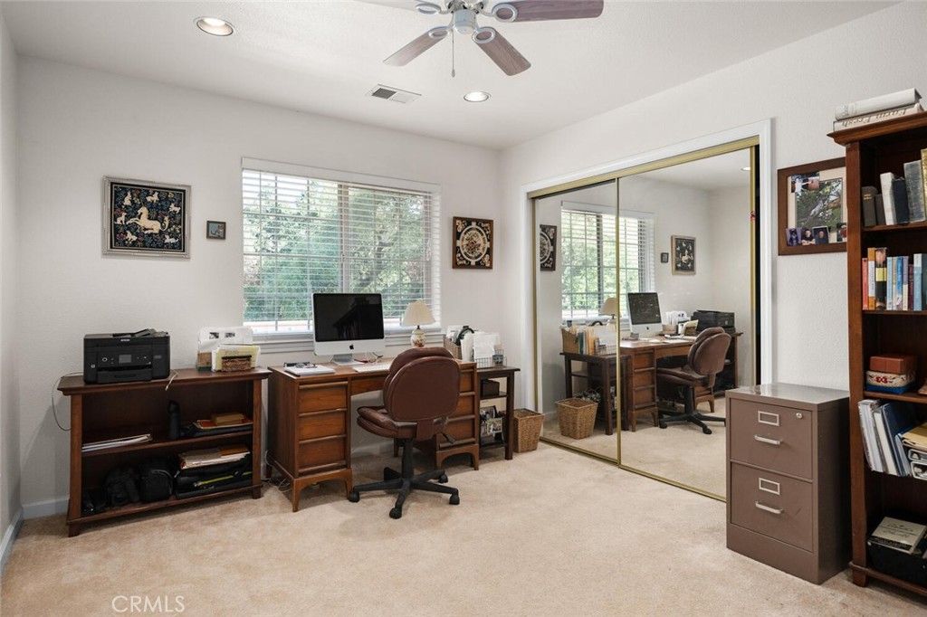 Home Office, Interior, Recessed Lighting