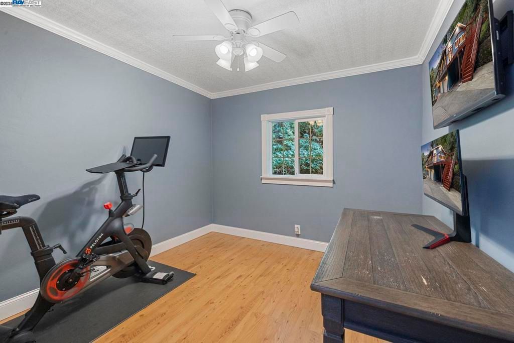 Fitness Equipment, Interior, Wood Texture Flooring