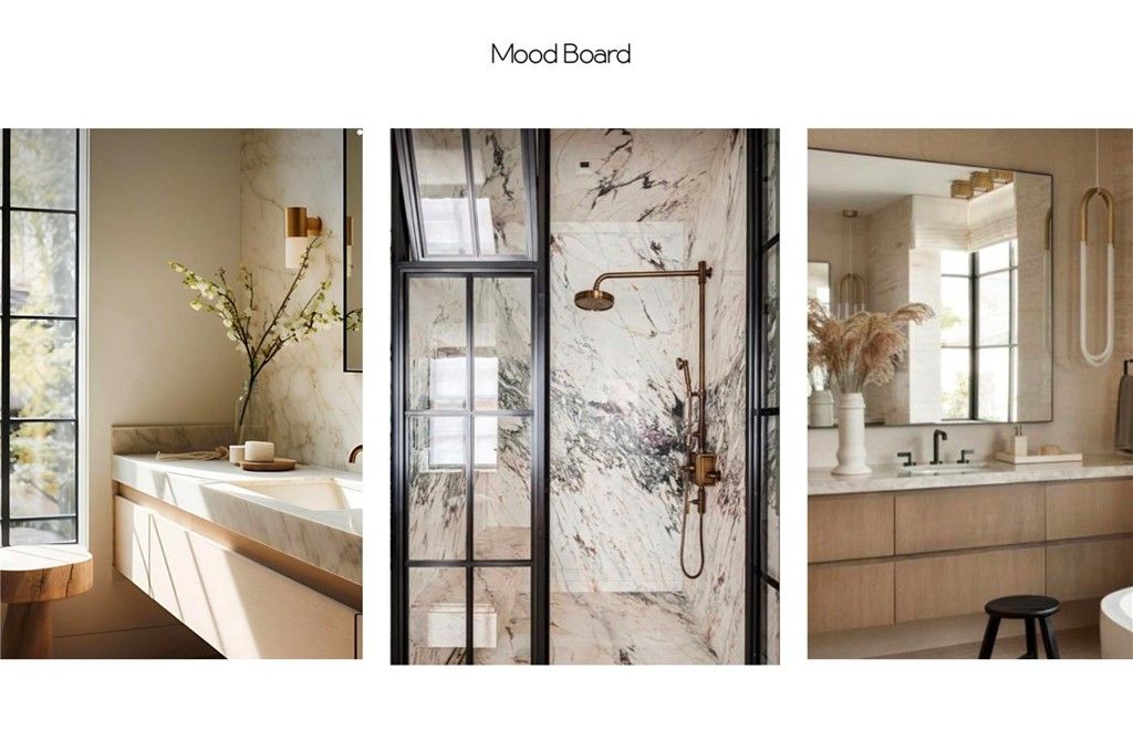 Bathroom, Interior, Marble Walls