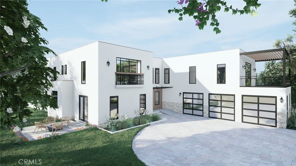Attached, Exterior, Facade, Modern