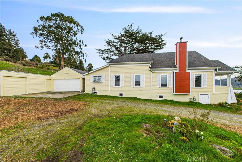 Backyard, Detached Garage, Exterior