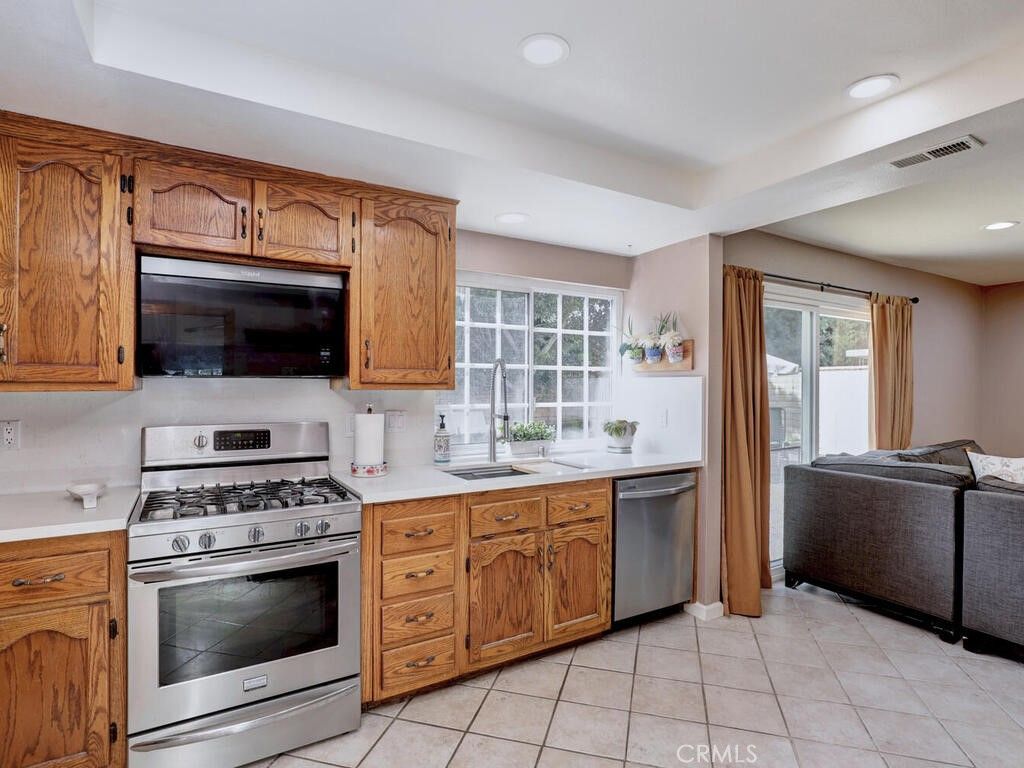 Interior, Kitchen, Recessed Lighting, Stainless Steel Appliances