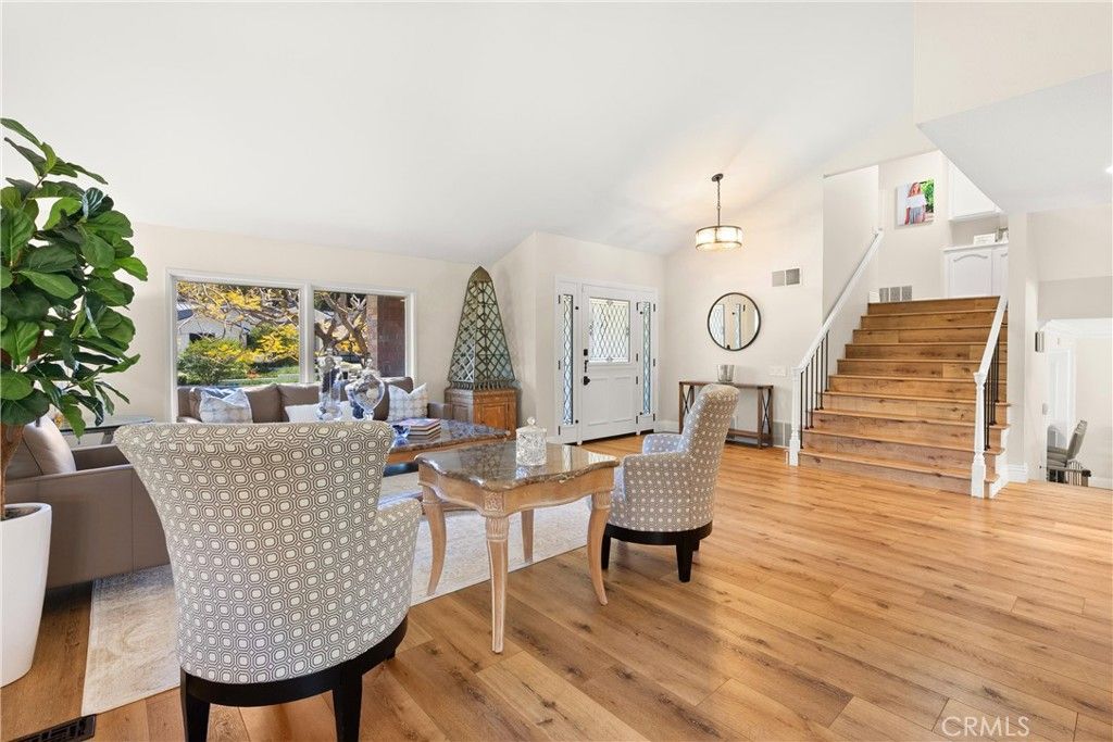 Dining room, Interior, Living room, Pendant Lights, Wood Texture Flooring