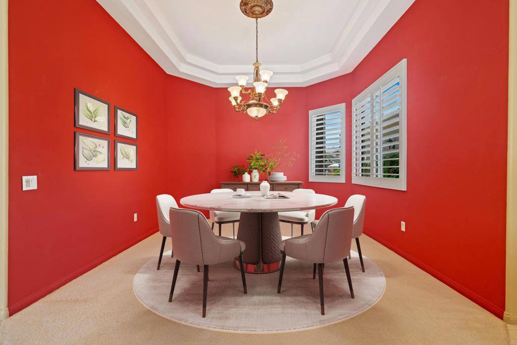 Chandelier, Dining room, Interior
