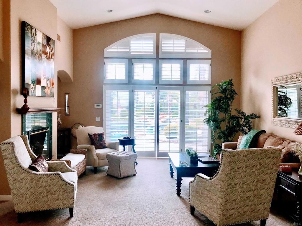 Fireplace, Interior, Living room, Recessed Lighting