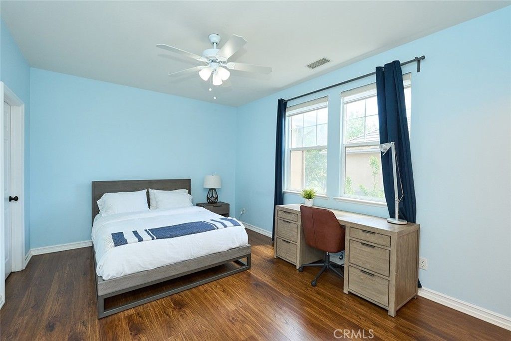 Bedroom, Home Office, Interior, Wood Texture Flooring
