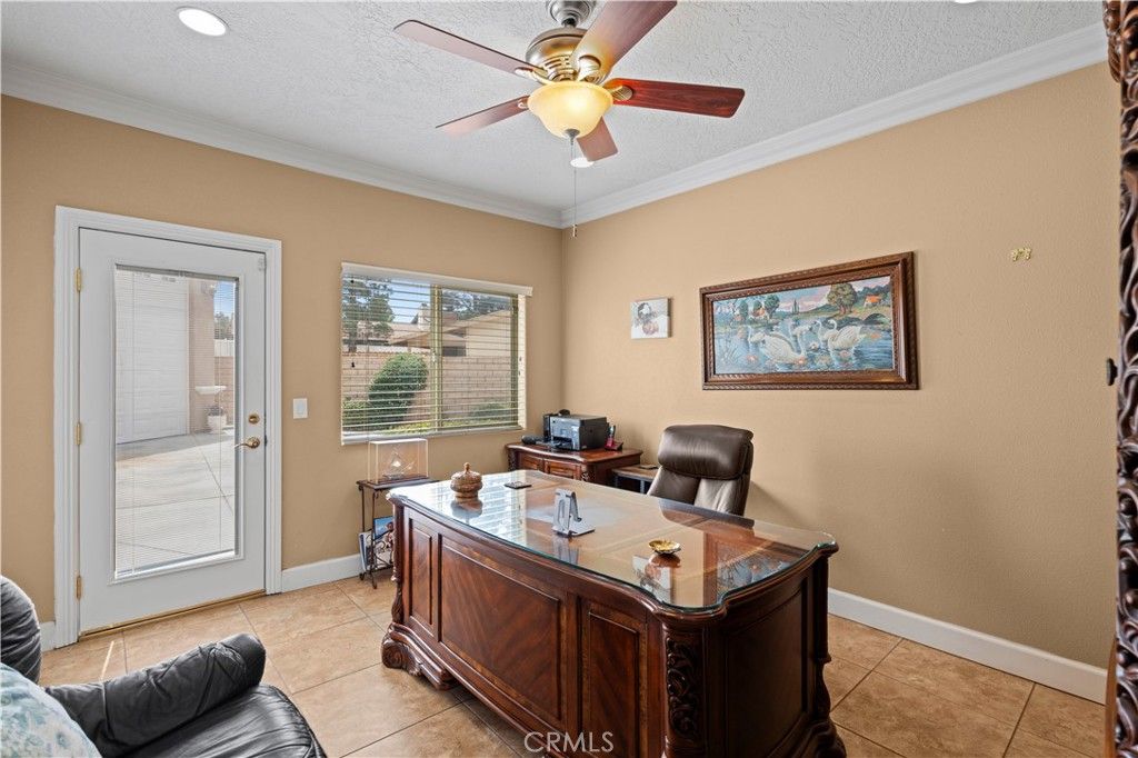 Home Office, Interior, Recessed Lighting