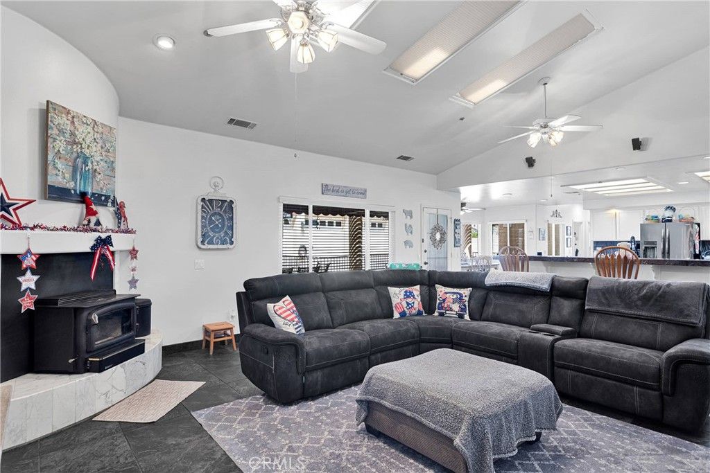 Fireplace, Interior, Living room, Recessed Lighting