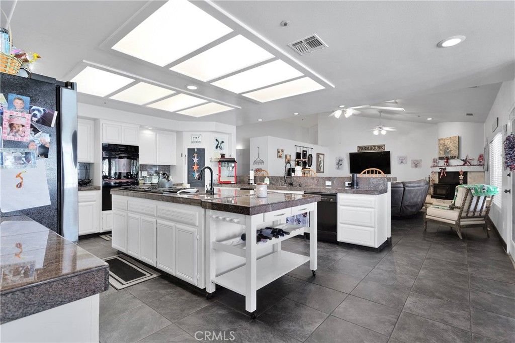 Interior, Kitchen, Living room, Recessed Lighting