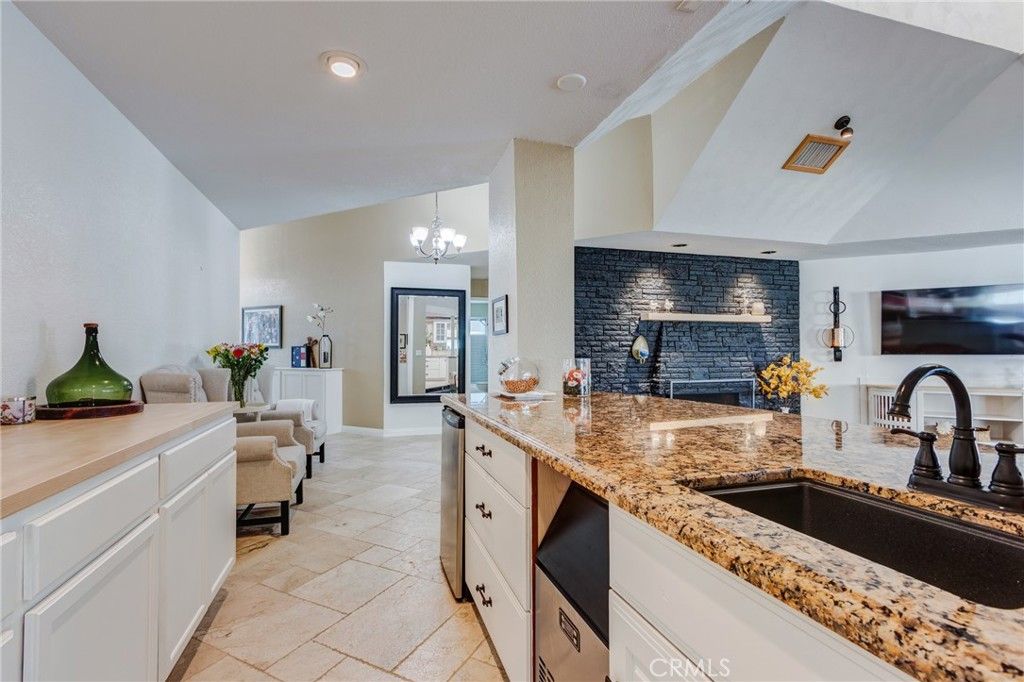 Chandelier, Interior, Kitchen, Recessed Lighting