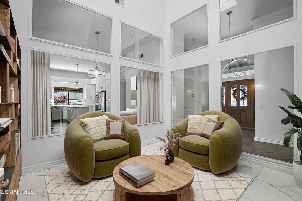 Interior, Kitchen, Living room, Marble, Pendant Lights