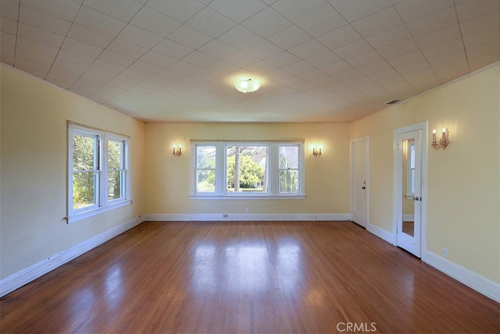 Empty room, Interior, Wood Texture Flooring