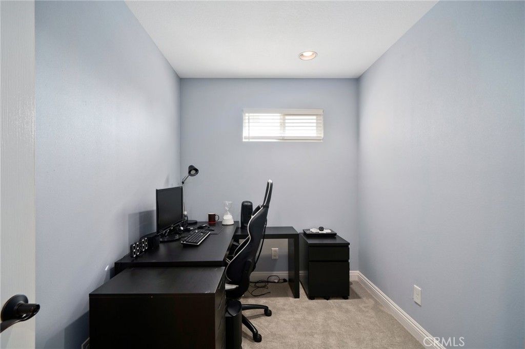 Home Office, Interior, Recessed Lighting