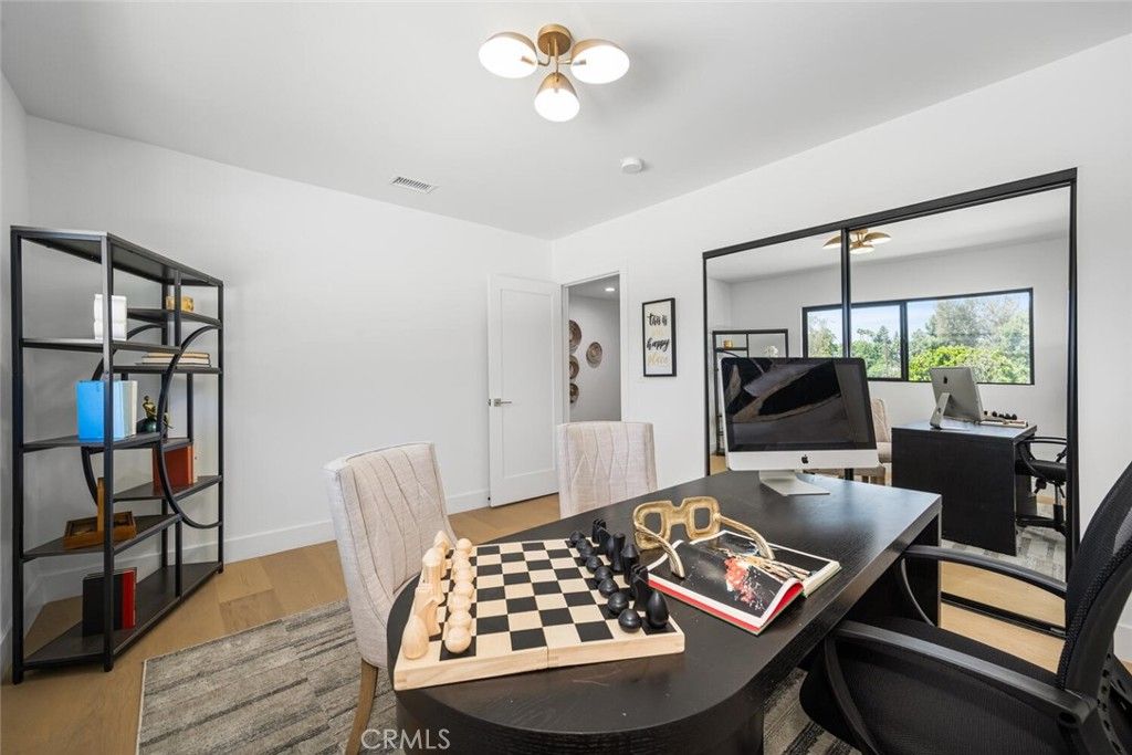 Home Office, Interior, Wood Texture Flooring
