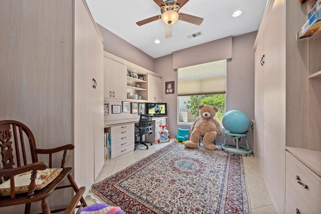 Home Office, Interior, Recessed Lighting