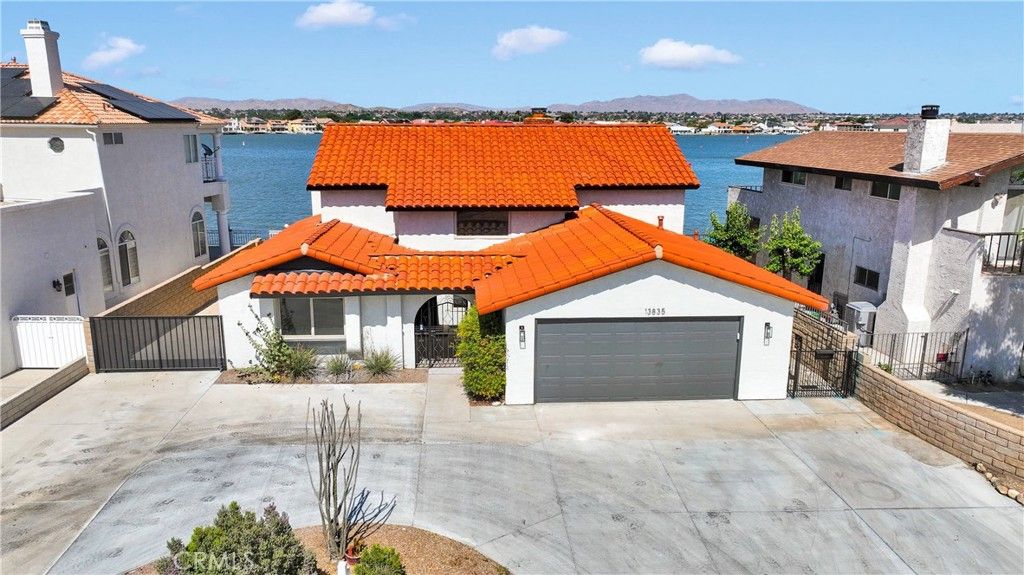 Attached, Exterior, Facade, Solar Panels, Spanish Mediterranean