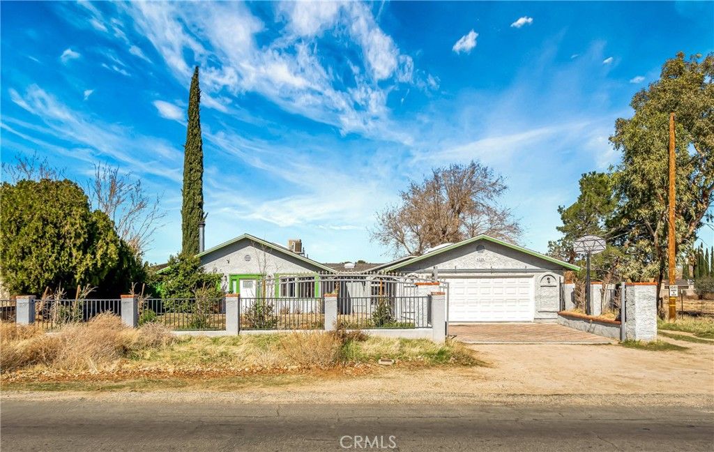 Attached, Backyard, Detached Garage, Exterior, Facade, Ranch