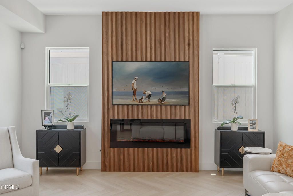 Fireplace, Interior, Wood Texture Flooring