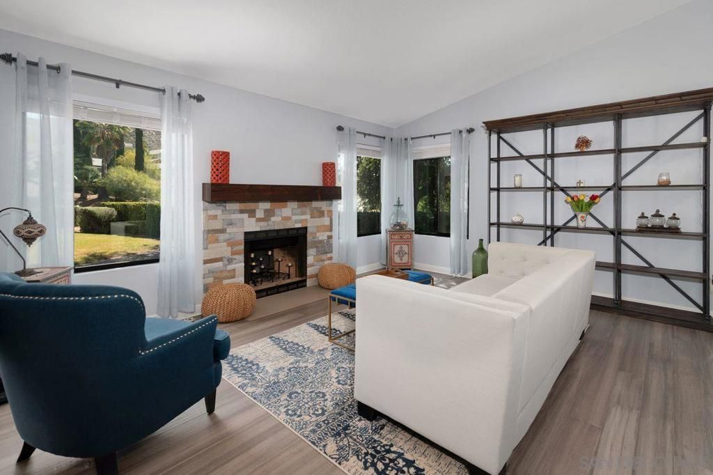Fireplace, Interior, Living room, Wood Texture Flooring