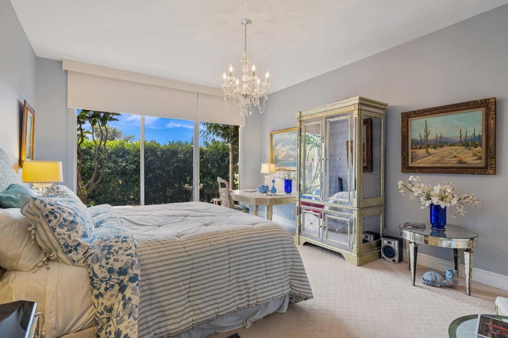 Bedroom, Chandelier, Interior