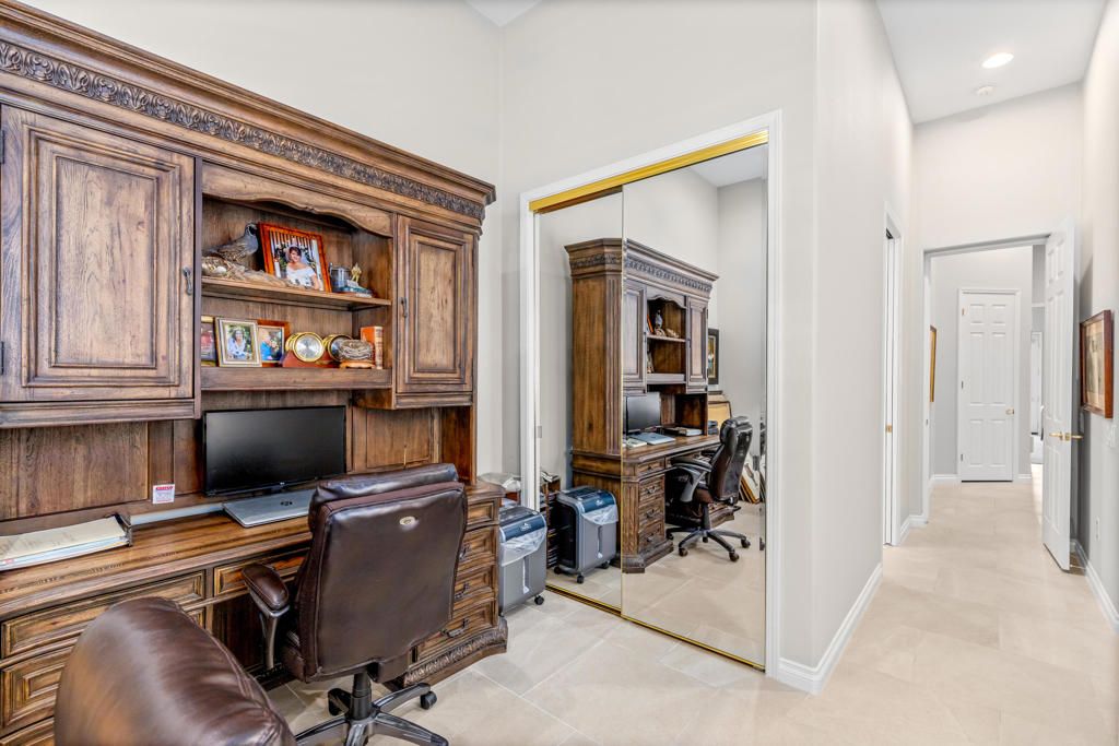 Home Office, Interior, Recessed Lighting