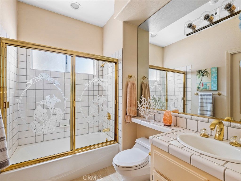 Bathroom, Glass Shower, Interior, Tile Countertops