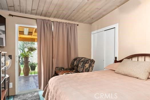 Bedroom, Interior, Wooden Ceilings