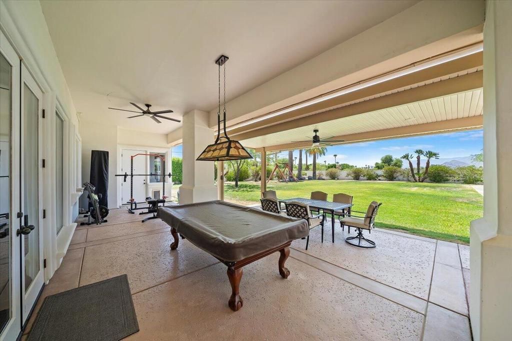 Billiard Table, Game Room, Interior, Pendant Lights
