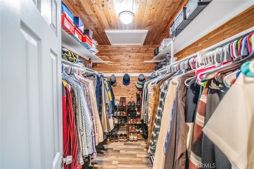 Interior, Walk-in Closets, Wooden Ceilings, Wood Texture Flooring, Wooden Walls