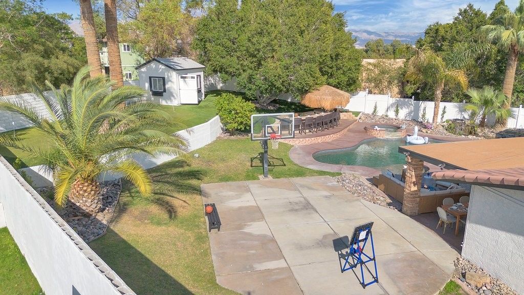 Backyard, Exterior, Pool