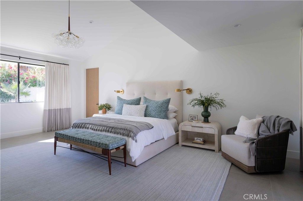Bedroom, Interior, Pendant Lights