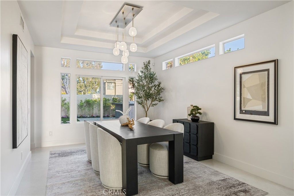 Dining room, Interior, Pendant Lights